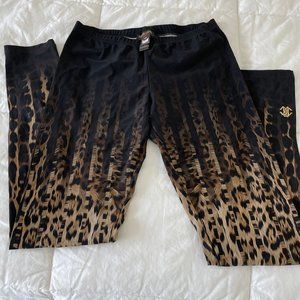 Roberto Cavalli Leopard print Leggings- Small